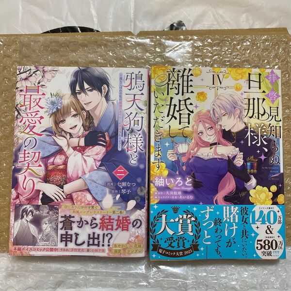 鴉天狗様と最愛の契り 落ちこぼれの私が、最強のあやかしに執着されるまで 2/拝啓見知らぬ旦那様、離婚していただきます 4