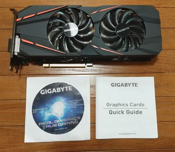 GIGABYTE ビデオカード GeForce GTX 1060 G1 Gaming 3G 動作品