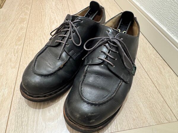 Paraboot パラブーツ CHAMBORD シャンボード Uチップ レザー シューズ 6 1/2