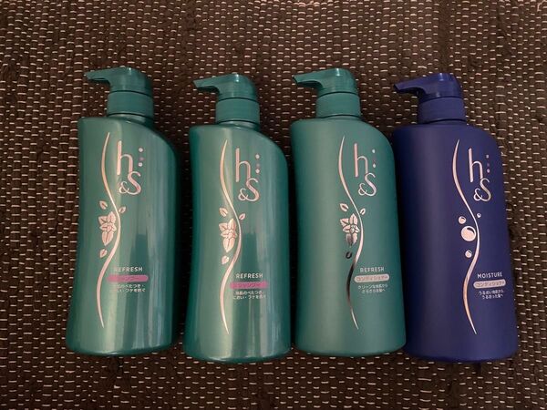 ★ラスト★H&S シャンプー&コンディショナー 4本セット 内容量530ml 大容量