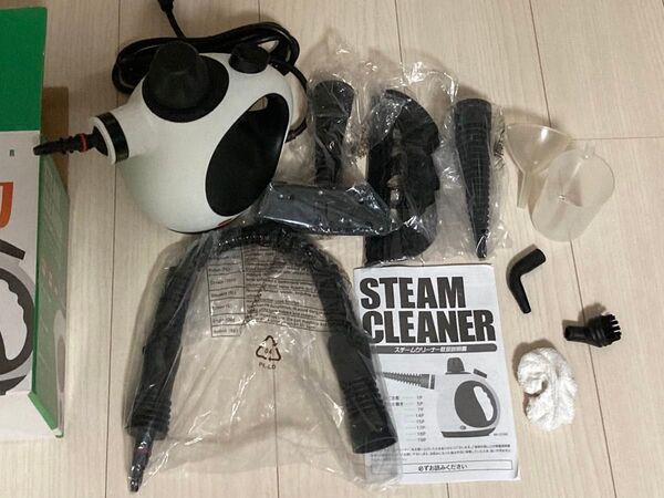 スチームクリーナー 7種のアタッチメント付き 中古品