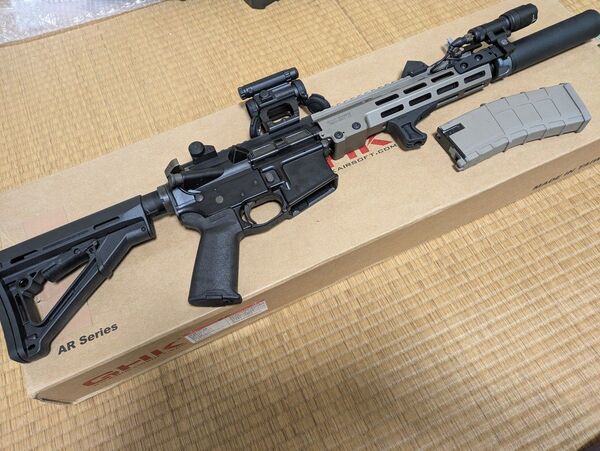 GHK M4 URG-I GBBライフル 2022Ver NPASノズルカスタム