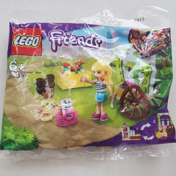 LEGO レゴ 30413 フレンズ お花屋さんのカート 小袋/ポリバッグ入り おもちゃ 知育玩具 ブロック 新品 未開封