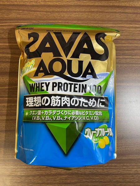 ザバス アクア ホエイプロテイン100 グレープフルーツ風味 1800g SAVAS