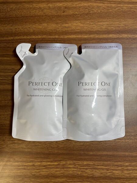 2個 パーフェクトワン 薬用ホワイトニングジェルi 75g つめかえ 詰替 詰め替え