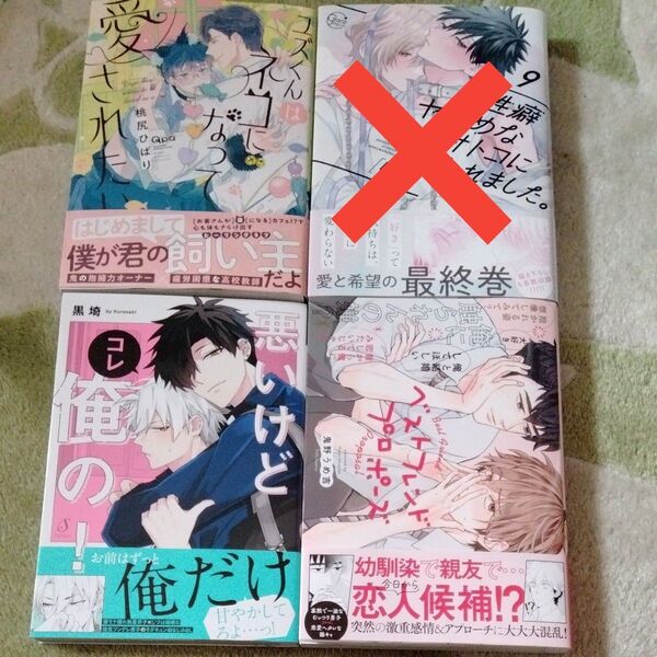 BL漫画 桃尻ひばり 黒埼 鬼野うめ吉 6月25日までの出品