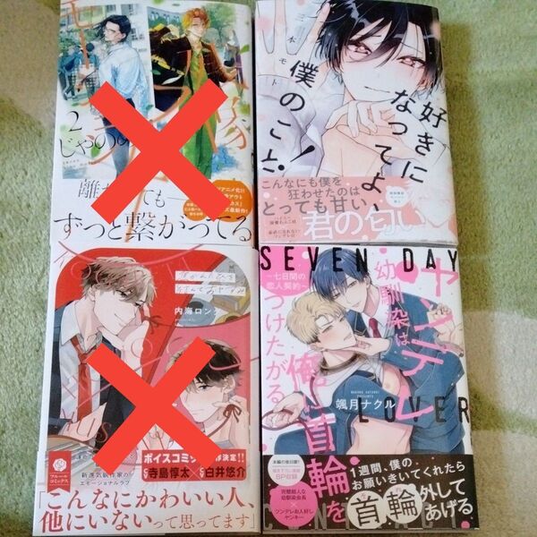 BL漫画 三本モト 颯月ナクル 6月25日までの出品