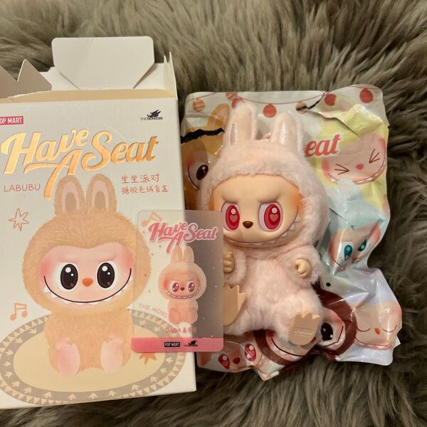【新品】Labubu the monsters have a seat DADA ぬいぐるみ POP MART LABUBU