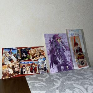 葬送のフリーレン H賞缶バッチ&しおりセット 漫画に付属のハガキ2枚。