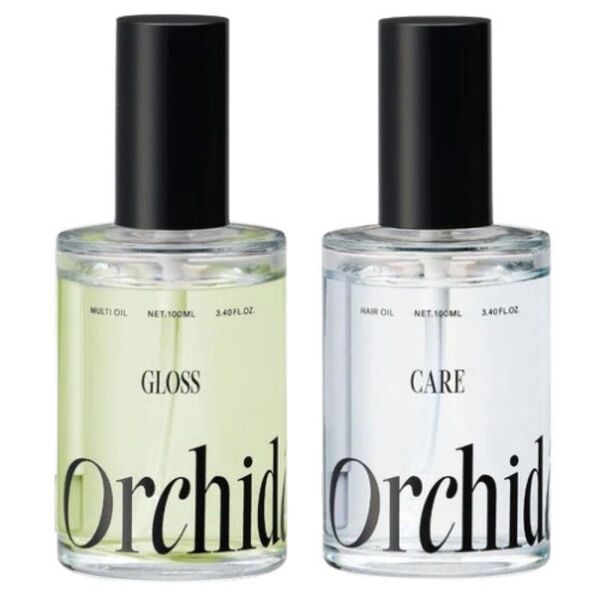 【2種類セット】新品未使用未開封 メゾンオルキデ ケアオイル100mlとグロスオイル100ml 超人気のオイルをセットで!