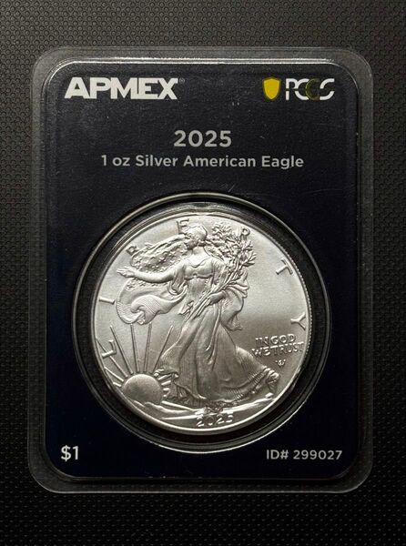 MD Premier + PCGS FirstStrike シルバー・アメリカン・イーグル銀貨 不正開封防止パッケージ 2025