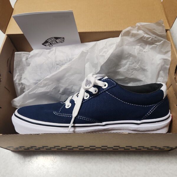VANS ローカットスニーカー ネイビー 新品25cm