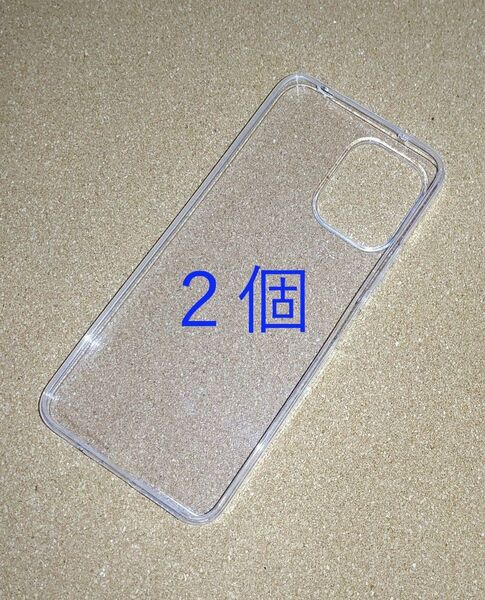2個セット Redmi12 5G / 4G 透明 ソフト TPU ケース