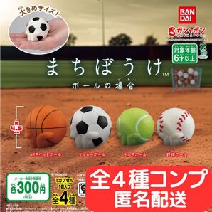 まちぼうけ ボールの場合 全4種 コンプ【カプセルあり匿名配送】