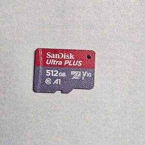 SanDisk Ultra PLUS 512GB MicroSDカード