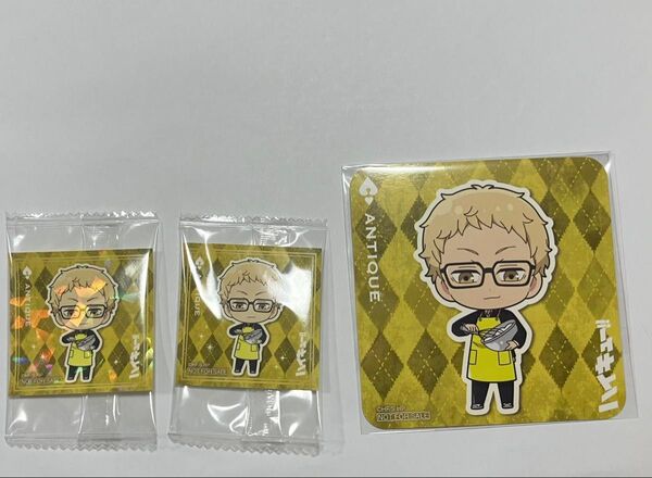 ハイキュー×ねこねこ&ANTIQUE 月島蛍3点セット