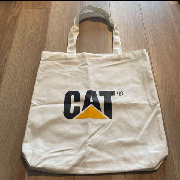 値下げ不可 新品 未使用 非売品 限定 CAT キャタ キャタピラー トート バッグ カバン