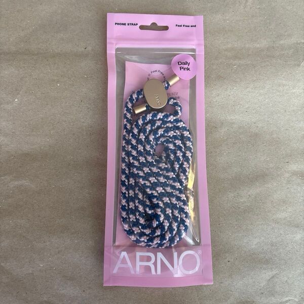 ARNO スマホショルダーストラップ Daily Pink 未使用
