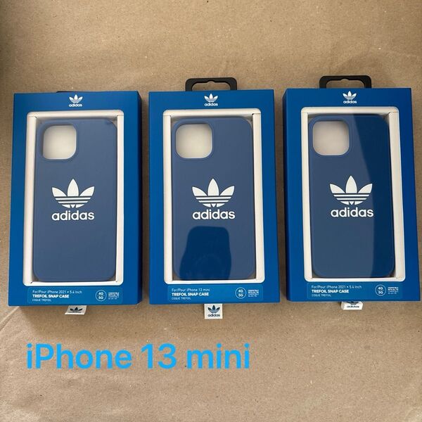 【新品未使用】adidas iPhone13miniケース 3点セット