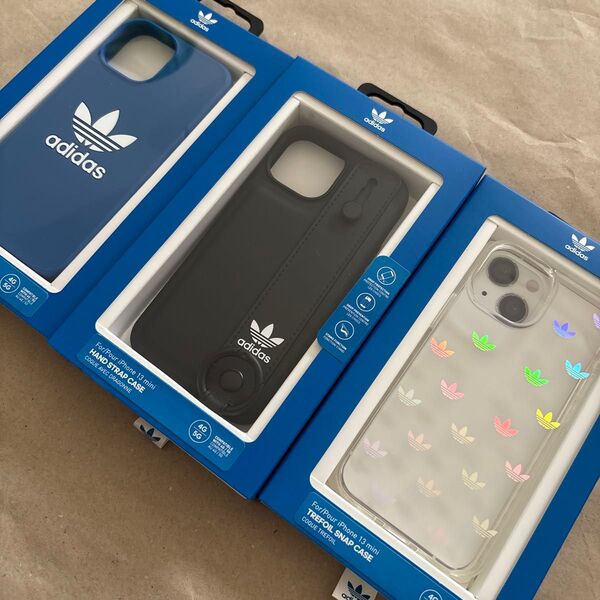 adidas iPhone13mini スマホケース 3点セット