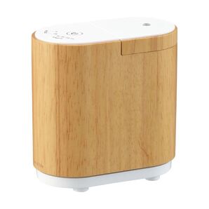 アロモアウッドネブライザー式間欠運動生活の木ブラウンホワイトインテリア家寝室居間エッセンシャルオイルデュフューザーアロマリラックス