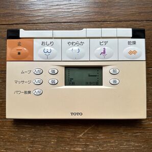 TOTOウォシュレットアプリコットリモコン