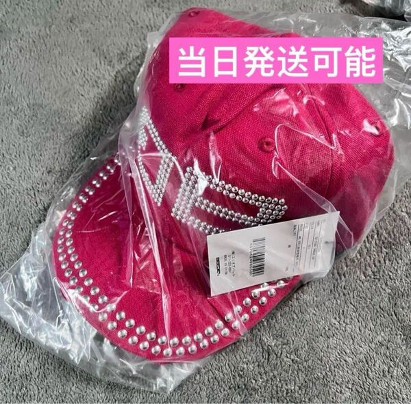 BEEDEN BD STUDS DAMAGE CAP 赤Red