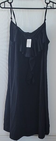 新品 ロング ワンピース M キャミワンピ 黒/ブラック 未使用