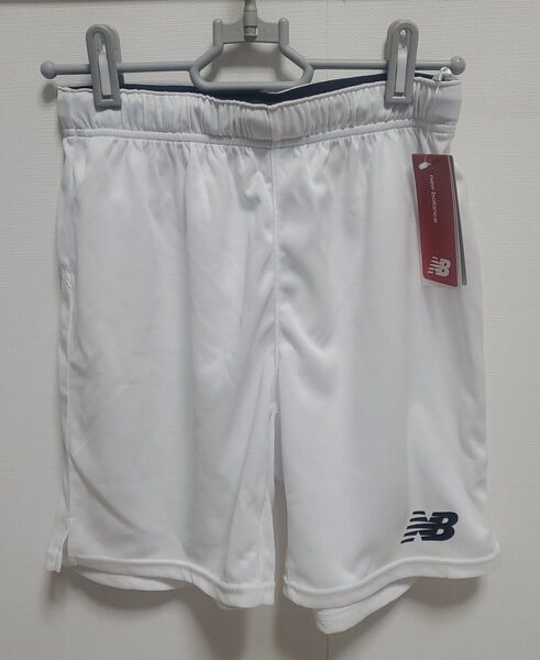 ニューバランス NB ホワイト/白 150cm ショートパンツ 短パン 新品