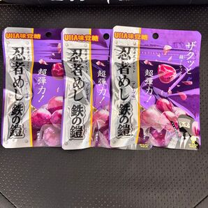 UHA味覚糖 忍者めし 鉄の鎧 グレープ