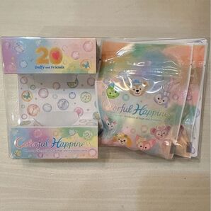 ダッフィー & フレンズ 20周年 カラフルハピネス キャンディー 2袋 フルーツミックス味
