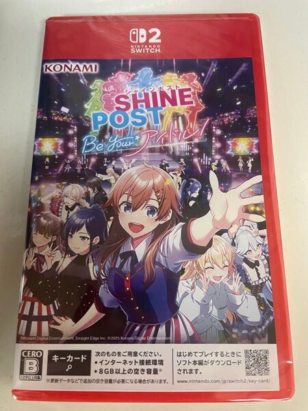 【新品未開封】 Switch2用 シャインポスト Be your アイドル!