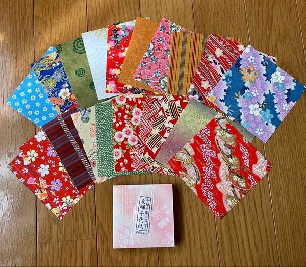 友禅千代紙 合計120枚 折り紙 ハンドメイド