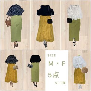植物園コーデ 5点セット まとめ売り レディース服