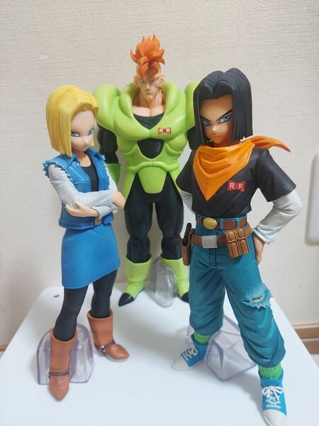 一番くじ ドラゴンボール EX 人造人間の恐怖 A B C 16号 17号 18号