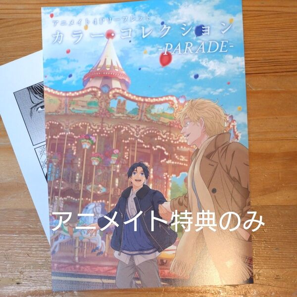 カラー・コレクション-PARADE- アニメイトリーフレット、ペーパー