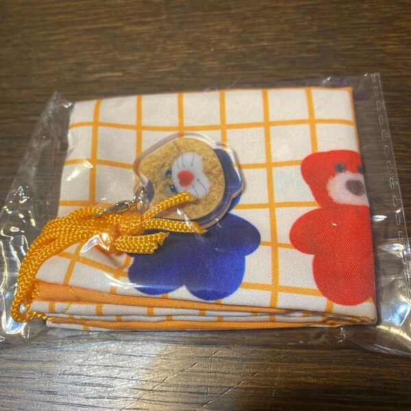 mojojojo アクリルチャーム付き巾着 ポーチ