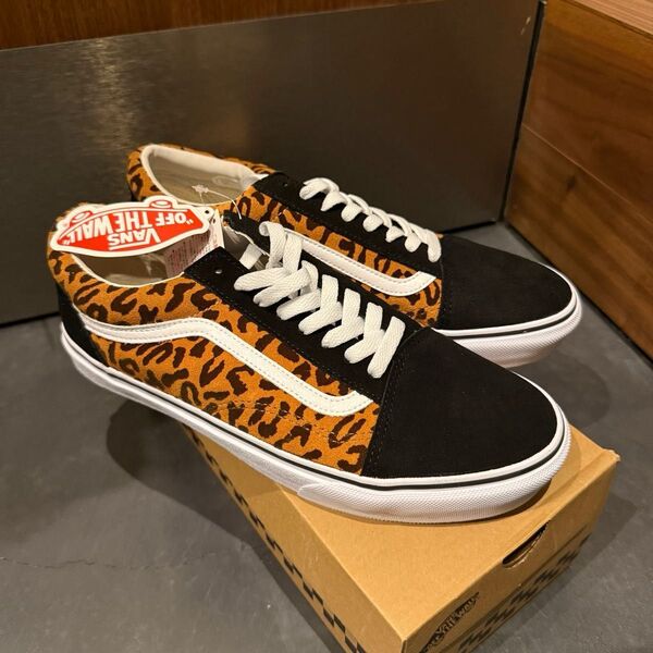 VANS スニーカー 27.5cm エラ 新品 バンズ レオパード ヴァンズ V36CF ERA