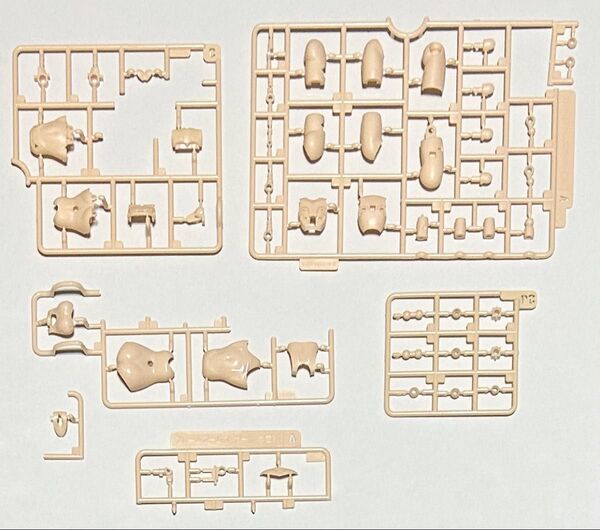 【未組立】フレームアームズ・ガール 肌色パーツ マテリア フレズヴェルク Bikini Armor Ver. 轟雷改 Ver.2
