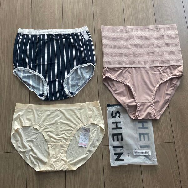 新品 レディース ショーツ パンツ 下着 大きいサイズ 4L XXL 3XL プラスサイズ しまむら ガードル ショーツセット