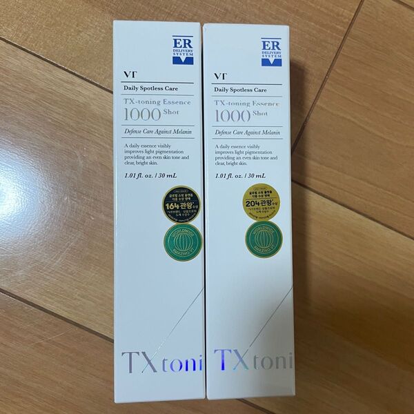 【新品未開封】VT TXトーニングエッセンス1000ショット 2本セット