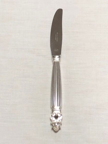 美品 ジョージジェンセン ACORN ディナーナイフ STERLING DENMARK GEORG JENSEN ④
