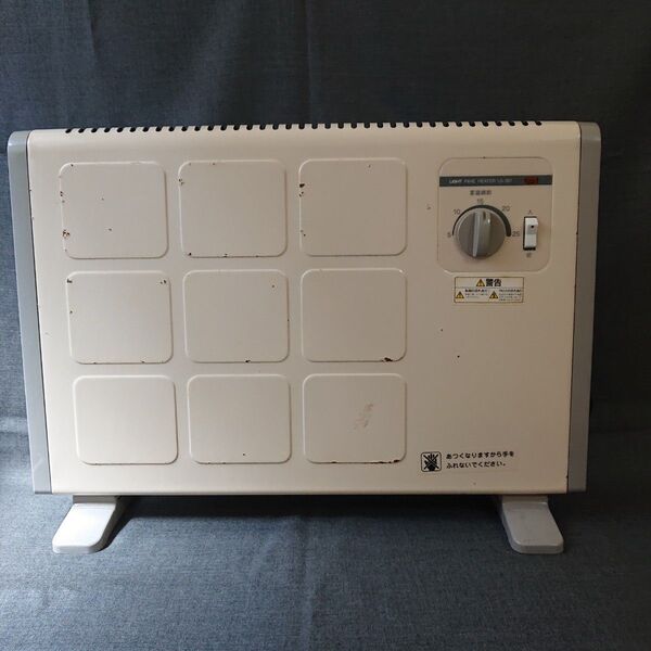 ライト電気ストーブ LS-351 暖房器具 ミニパネルヒーター 昭和レトロ