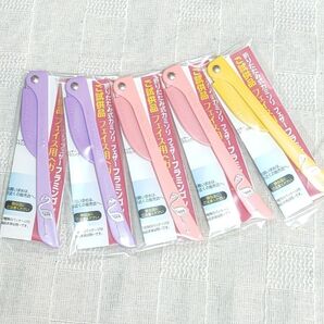カミソリ 顔用 5本 フェザー フラミンゴ S 夏 フェイス 折りたたみ ケア エステ メイク 眉毛 剃り髭剃り 顔そり ワキ毛