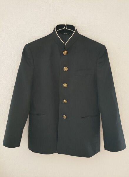 学生専科 イトウ 男子標準服 上着 155A 冬ズボン W64 総丈84 細身 小柄 女の子 女子 記名無し 学ラン 応援団