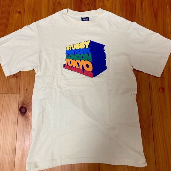 90s old stussy tシャツ グラフィック ユニセックス 紺タグ Tシャツ
