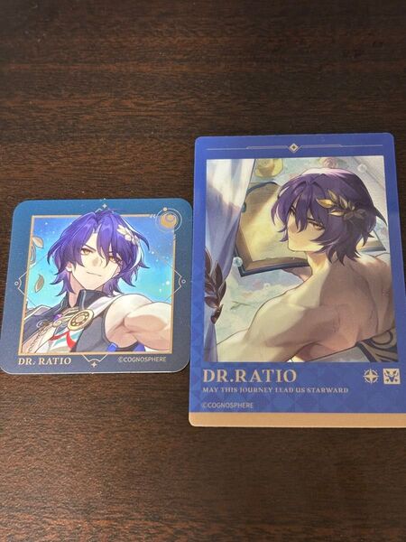 崩壊スターレイル スシロー 限定 カード シート Dr レイシオ セット