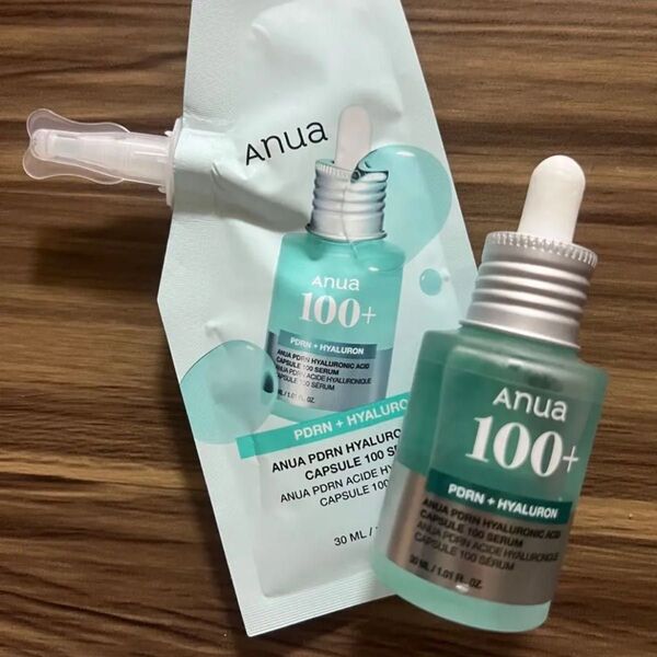 ANUA PDRNヒアルロン酸カプセル100セラム 30ml 詰め替え セット
