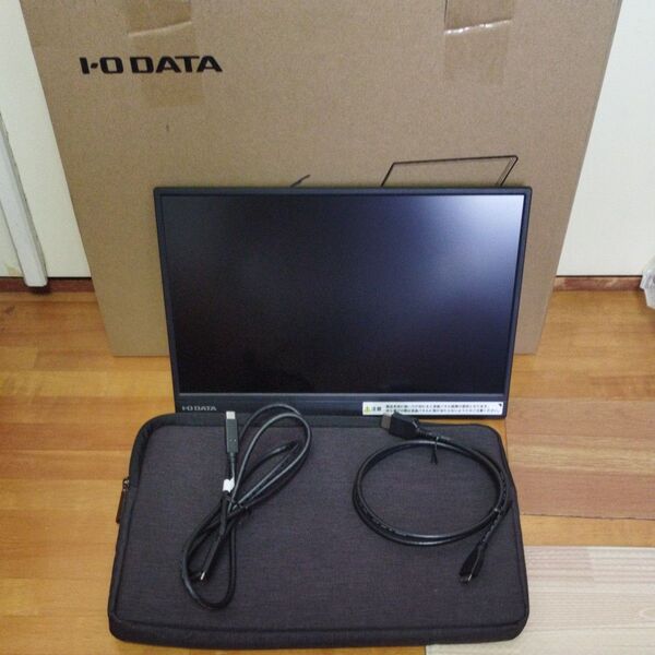 メーカー整備品 I-O DATA LCD-YC141DX 14型 モバイル液晶ディスプレイ