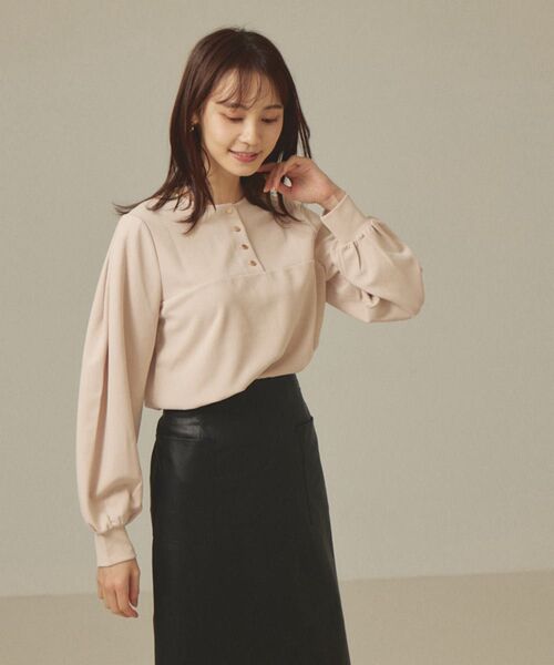 abahouse mavie カットジョーゼット2WAY プルオーバー アバハウスマヴィ カットソー